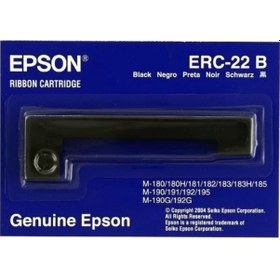 Resim Epson Erc22b C43s015358 Siyah Şerit M180 M183 M185 M190 M192 M195 