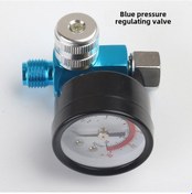 Resim Hombey Fabrika Satışı: Pnömatik Sprey Tabancası İçin Su Yağ Ayırıcı Hava Filtresi, Regülatörlü, Mavi, Tekli, 90 40 Boyut, Kolay Kurulum 