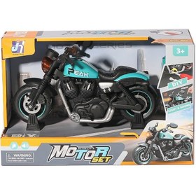 Resim Can-Em Oyuncak 8080A-10 12 MÜZ IŞIKLI SÜRT SÖKTAK MOTORSİKLET 48 