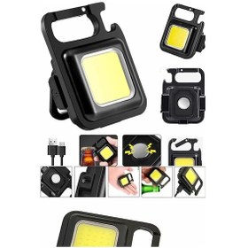Resim Techmrt Işıldak Usb Şarjlı Cep El Feneri Taşınabilir Mini Led Işık Çok Fonksiyonlu Çok Renkli 26513004 