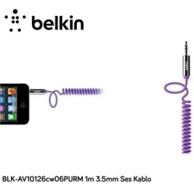 Resim Belkin Blk-Av10126cw06purm 1M 3.5Mm Ses Kablo 