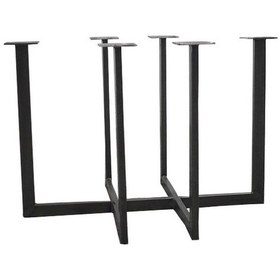 Resim Kütük Masa Ayakları Yemek Masası Ayağı Mutfak Masası Ayağı 