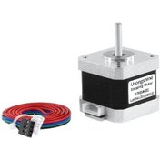 Resim 17hs4401 Nema 17 Step Motor 42x42mm Bipolar Stepper Motor 3d Yazıcı Uyumlu 