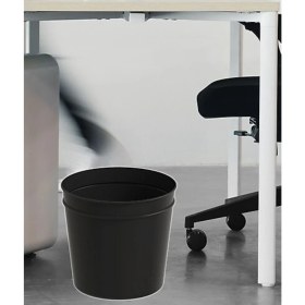 Resim Özel Tasarım Metal Dekoratif Büro Çöp Kovası, Filesiz, Bej Renk 