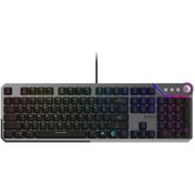 Resim MSI STRIKE 600 Kailh Midnight Pro Silent Tactile Switch RGB Hotswap Mekanik Gaming Klavye 