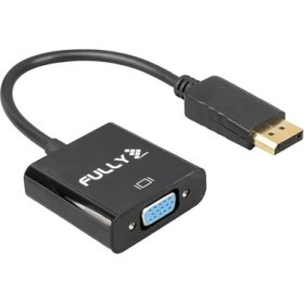 Resim Fully G-539 10 cm Display Port Erkek To VGA Dişi Çevirici Kablo 