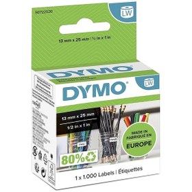 Resim Dymo 11353 S0722530 Labelwriter Çok Amaçlı Etiket 13X25 MM 1000'li 