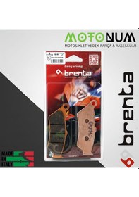 Resim Bmw R 1200 Gs Arka Fren Balata Sinterli Brenta Made İn İtaly 