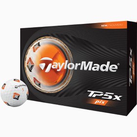 Resim TP5x Golf Topu Düşük Spin Yüksek Mesafe Premium Performans - Turuncu 