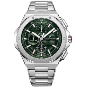Resim Jacques Philippe Jpqgc4813x6 Swiss Made Quartz Çelik Gri Yeşil Kadran Safir Cam 44 Mm Erkek Kol Saati 