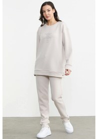 Resim Sementa 76311 Taş Detaylı Rahat Kalıp Eşofman Takım Taş 