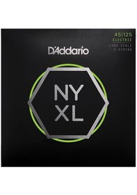 Resim Daddario Nyxl45125 Bas Gitar Tel Seti Nyxl Nickel Wound, 5-tel, .045-.125 