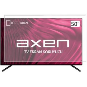Resim Axen Uyumlu 50" Inc 127 Ekran Tv Ekran Koruyucu 