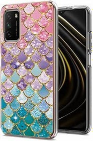 Resim YEALLY Xiaomi Redmi Note 9 4g Telefon Kılıfı Ultra İnce IMD Kapak, Sert Çerçeve + Yumuşak TPU Darbeye Dayanıklı, Çizilmeye Dayanıklı Koruma Kablosuz Şarj Kılıfı Redmi Note 9 4g, a2 için 