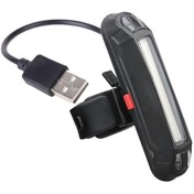 Resim Suofeng Bisiklet Arka Lambası Usb Şarjlı 100 Lumen Cob Süper Parlak Ipx4 Su Geçirmez Çoklu Flaş Modlu 120 Derece Ayarlanabilir Güvenlik Işığı 