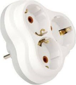 Resim VİKO 3'lü Golyat Fişe Takılan Priz Çoğaltıcı 