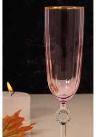 Resim Mest Emora 6 Adet Ayaklı Yüzüklü 3 Renk Kahve Yanı Su Bardağı Takımı - 150 Cc Şıklık Ve Zarafet 3 Renk 