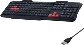 Resim Pl-140 Usb Multimedia Oyun Oyuncu Gaming Klavye 