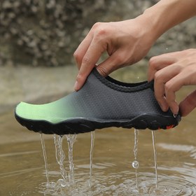 Resim Erkekler ve Kadınlar İçin Hızlı Kuruyan Su Ayakkabıları - Kaymaz, Dayanıklı Nehir Sneaker'ları, Plaj, Balıkçılık, Yürüyüş ve Kapalı Fitness İçin İdeal, Nefes Alabilen Kumaşla 