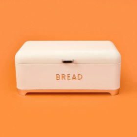 Resim Matmel Galvaniz Ekmek Kutusu - Krem - 10 Lt 