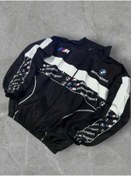 Resim m.baba BMW ///M Oversize Retro Unisex Ceket / Yağmurluk 