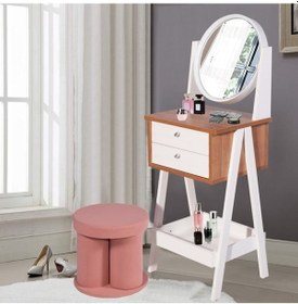 Resim Mydesign Ayaklı Modern Makyaj Masası Beyaz Model:1 