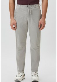 Resim Network Jogger Fit Beli Lastikli Çizgili Gofreli Pantolon 