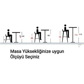 Resim J&S QUALİTY Bar Sandalyesi Ikea Yeni Tasarımı Mutfak Adası Bar Taburesi 75 cm Oturum Yüksekliğinde 