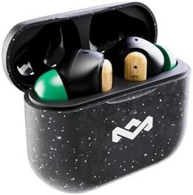 Resim Marley Little Bird True Wireless Bluetooth Kulaklıklar Dahili Mikrofonlu IPX4, Kulak İçi Kulaklıklarda 24 Saat Çalma Süresi, USB-C Hızlı Şarjlı Kulaklık Kılıfı, Sürdürülebilir Malzemeler 