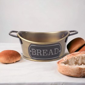 Resim Mcreative Gondol Lüks Ekmek Sepeti Gold Kaplama Inceliği, Galvaniz Dayanıklılığı ve Lüks Tasarımıyla Gondol Lüks Ekmek Sepeti 