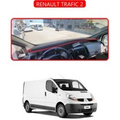 Resim Renault Trafıc 2torpido Koruma Halısı Kırmızı Kenar 