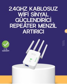 Resim Clevora Çift Bantlı Otomatik Kurulum WiFi Repeater Menzil Genişletici 
