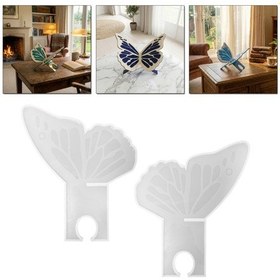 Resim Tahtakale Toptancı Epoksi Kuran-ı Kerim Kelebek Model Desenli Çift Rahle Kalıbı 