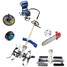 Resim Royal Dafu DFU-50330 Çim Biçme Makinesi Sırt Tırpan Seti 