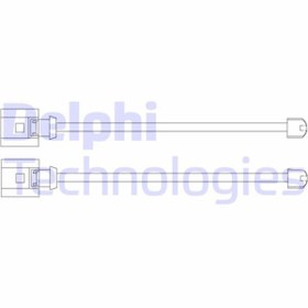Resim Delphi FREN İKAZ KABLOSU ÖN VW TOUAREG 04/10 