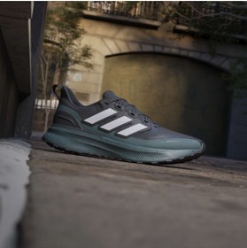 Resim adidas ULTRARUN 5 TR SİYAH-YEŞİL ERKEK ANTRENMAN AYAKKABI JR3001 