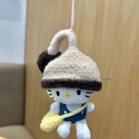 Resim Silver1 Sevimli Renkli Ip Peluş Ayı Kolye El Yapımı Oyuncaklar Küçük Bebek Çanta Çekicilik Sevimli Bebek Cep Telefonu Çekicilik (Yurt Dışından) 