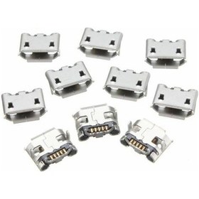 Resim 10 Adet 5 Pin Mikro Usb Şarj Soketi Dişi Micro Usb Soket Samsung Uyumlu 
