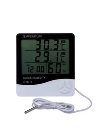Resim Htc-2 Dijital Sıcaklık Ve Nem Ölçer Termometre 