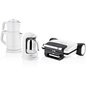 Resim Korkmaz A1856 Vanilya 7 Parça Elektro Set 