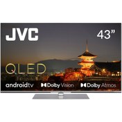 Resim Jvc LT-43VAQ830P 43"-110CM ULTRAHD ANDROID QLED TV 