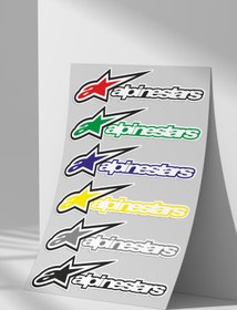 Resim Sticker Market Sticker Seti, Düz Yüzeyler Için A4 Boyutu Çıkartma Etiket Seti 