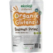 Resim EKOLOJİ MARKET Organik Glutensiz Basmati Pirinç 500g 