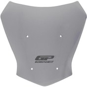 Resim GP KOMPOZİT Gp Kompozit Yamaha Mt-07 2018-2020 Uyumlu Spor Ön Cam Füme 30 Cm 