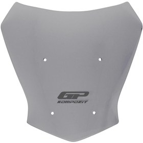 Resim GP KOMPOZİT Gp Kompozit Yamaha Mt-07 2018-2020 Uyumlu Spor Ön Cam Füme 30 Cm 