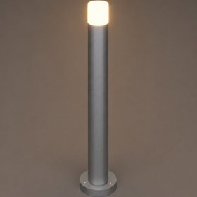 Resim Voltex Bollard Bahçe Aydınlatması | IP65 LED Alüminyum | TENKALED - Silver / 6500K 