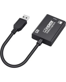 Resim Apera GA24 4K Video Capture Görüntü Yakalama Kartı HDMI 30hz Aktarım Ekran Kaydedici 