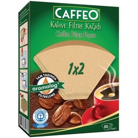 Resim Caffeo 1X2/80 Kahve Filtresi Kağıdı 80Adet 