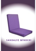 Resim Dekosoy Sandalye Minderi 90cmx45cm Mor 