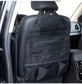 Resim Xuweiwei Siyah Çok Amaçlı Dayanıklı Katlanır Molle Bag Av Ve Seyir Koltuğu Organizer 